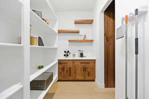 View of storage area