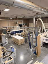 Miscellaneous room featuring a heating unit