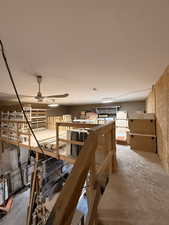 Miscellaneous room featuring concrete flooring