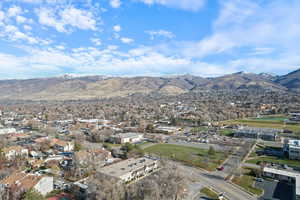 View of property location featuring a mountainous background