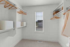 Photos are of model home