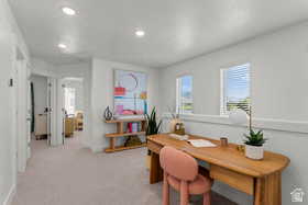 Photos are of model home