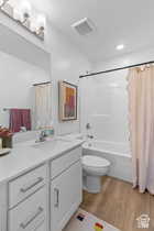 Photos are of model home