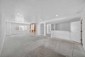 Almost finished basement awaiting your finishing touches