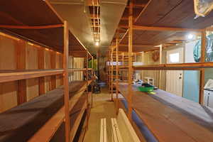 View of storage room