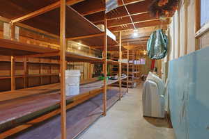 Misc room with concrete flooring