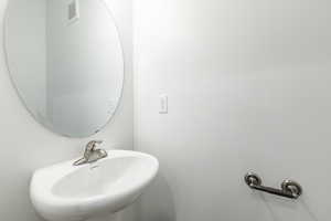 1/2 bathroom on main level