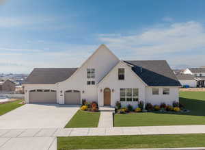 Landscaping is not and will not be installed. Only meant to show what the home could look like.