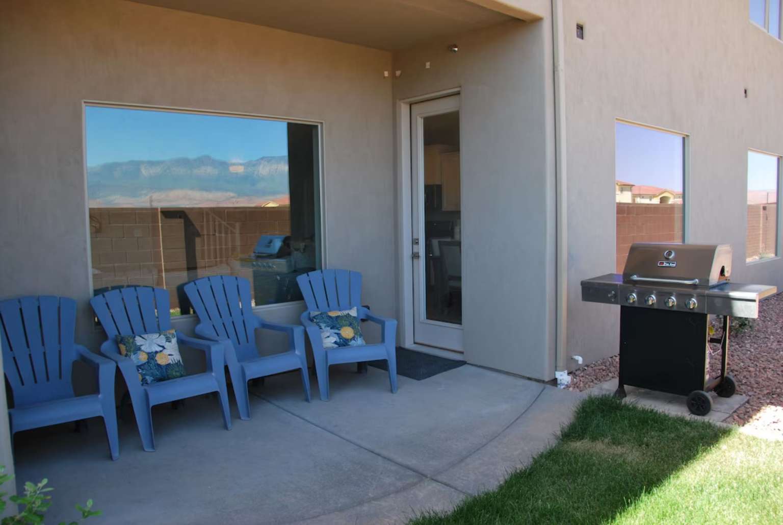 View of patio / terrace with a grill