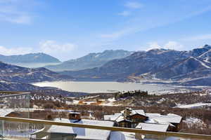 View of mountain backdrop