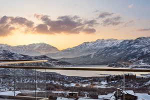 View of mountain backdrop