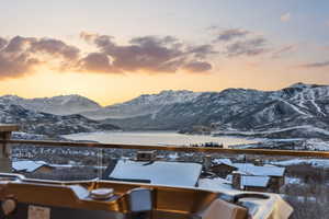 View of mountain backdrop