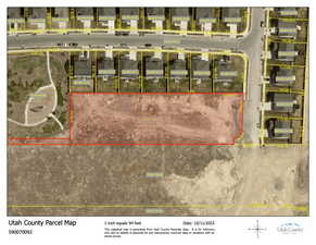 Map of property location with property parcel outlined