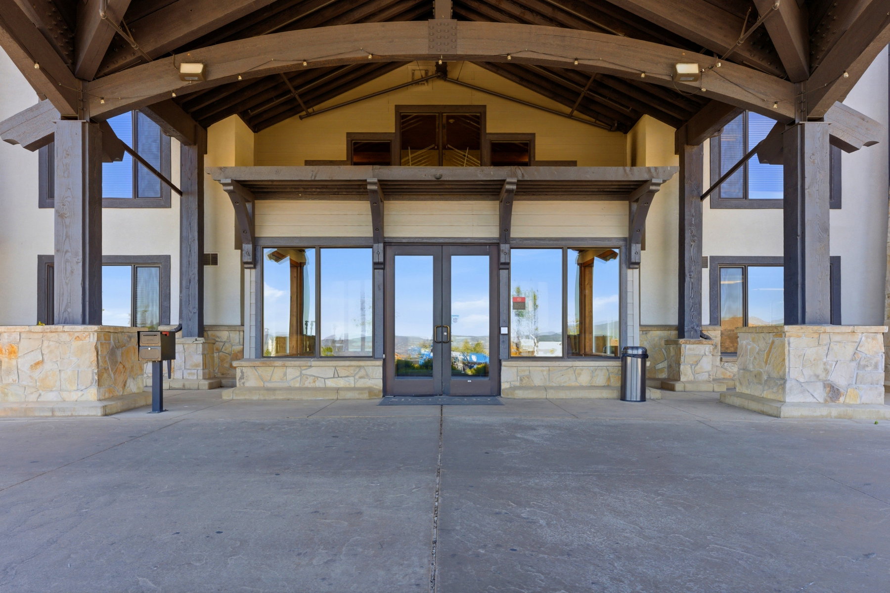 Exterior entry