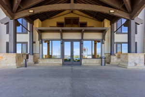 Exterior entry