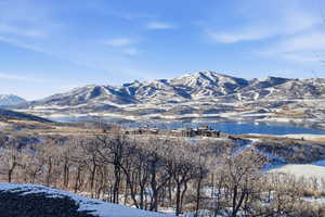 View of mountain backdrop