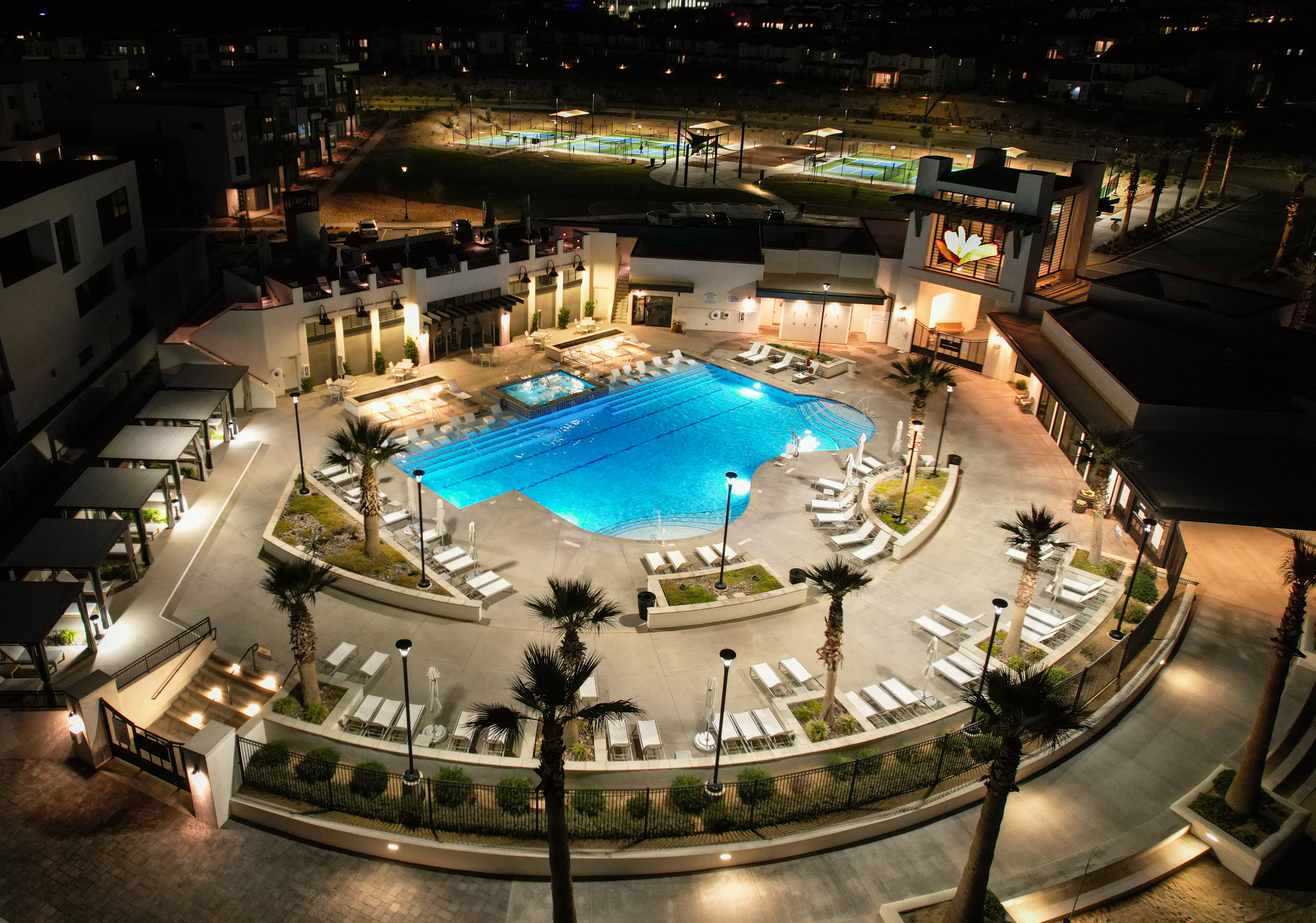 Community pool, pickle ball, & club house