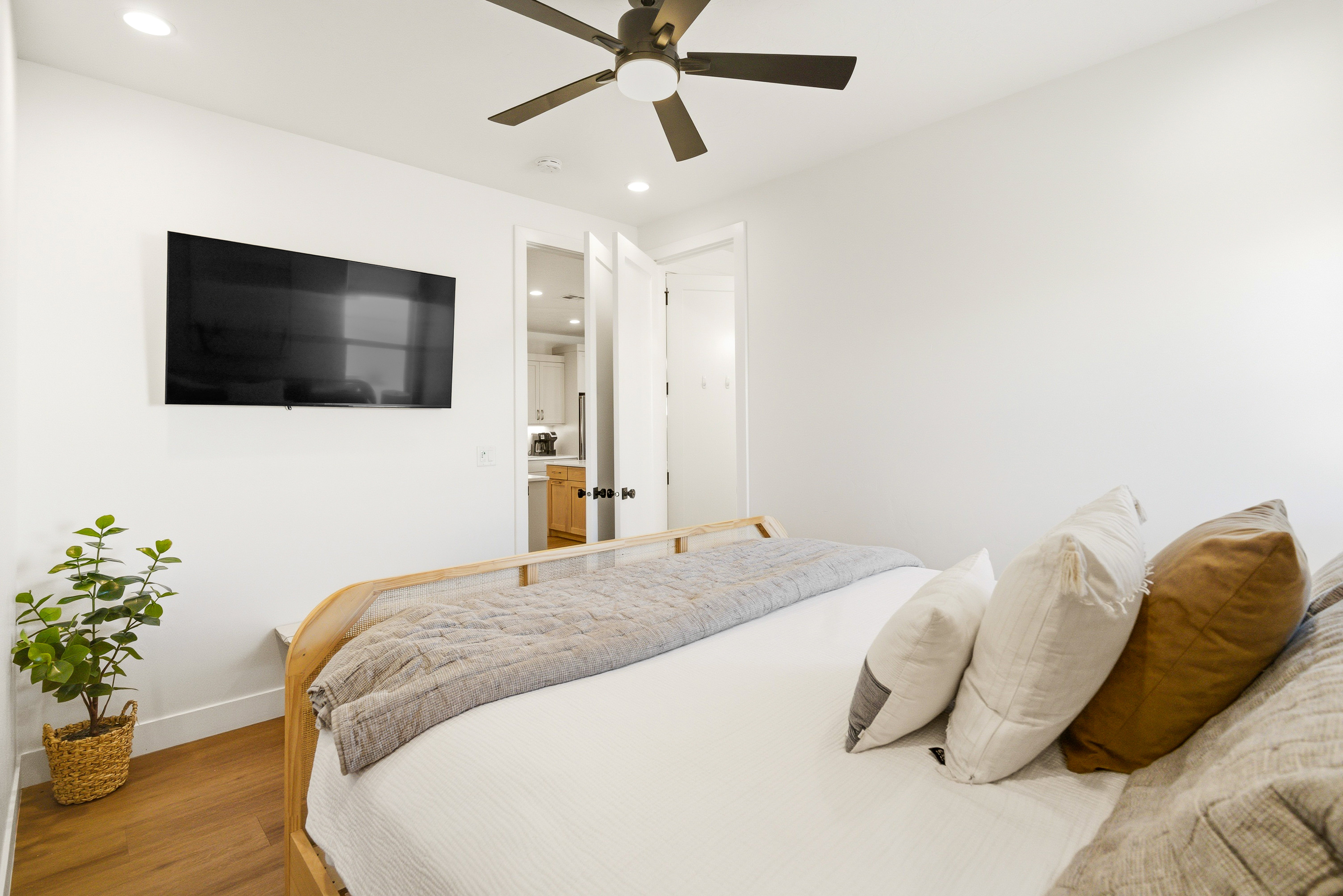 Bedroom 1 with ensuite bath