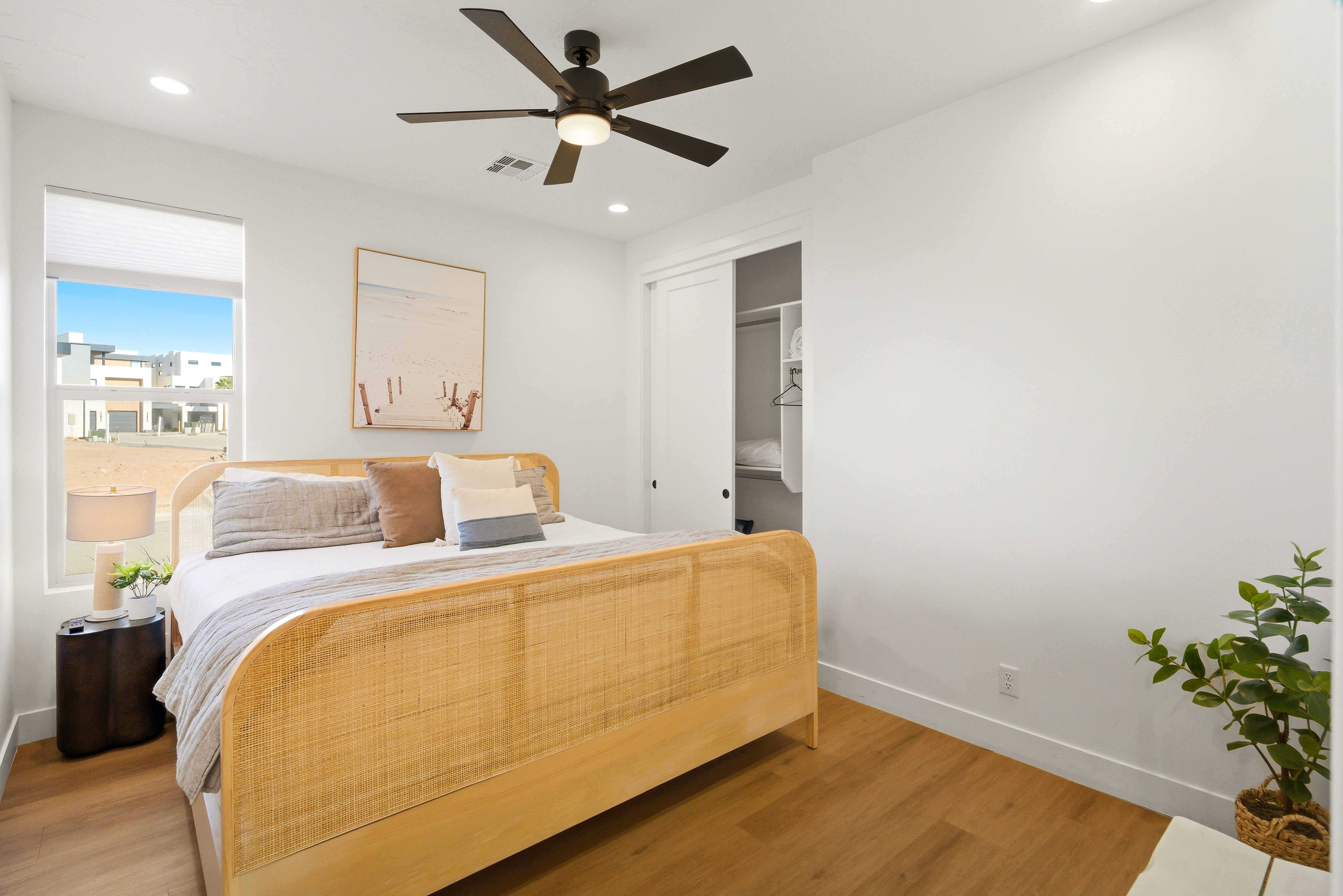 Bedroom 1 with ensuite bath
