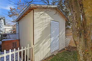 View of shed