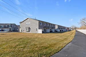 View of property exterior featuring stucco siding