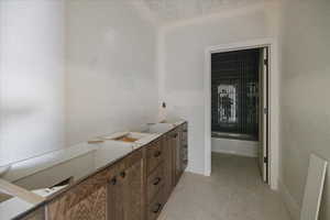 Basement Shared Bathroom