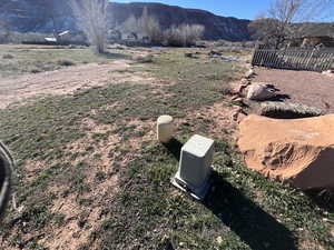 View of mountain backdrop