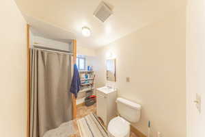Bathroom in the basement