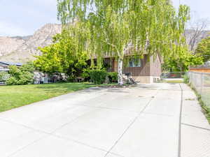 View of property with incredible parking for rv or other toys