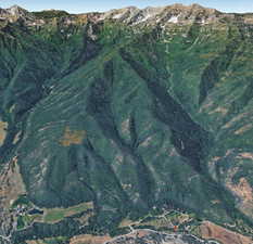 Cascade Mountain Backdrop