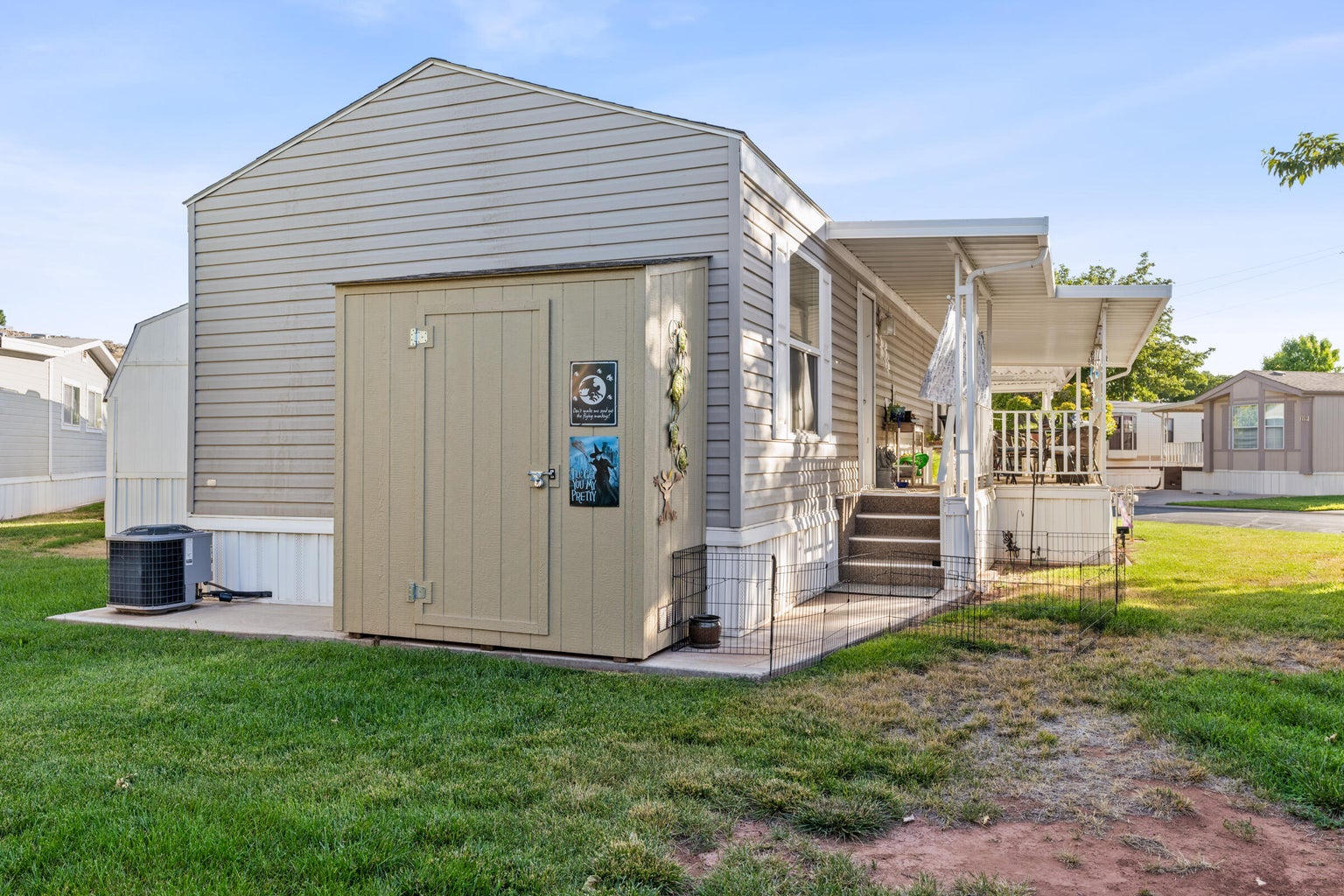 View of shed