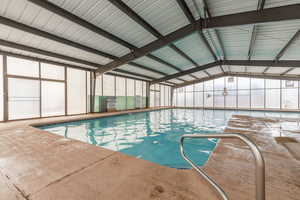 View of indoor pool