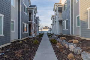 View of property's community with a balcony