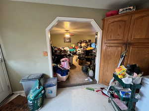 Pantry in the kitchen