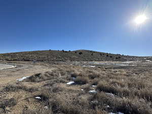 View of mountain background