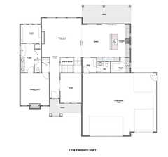 View of floor plan / room layout (main level)