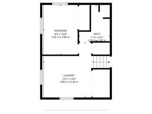 View of floor plan / room layout