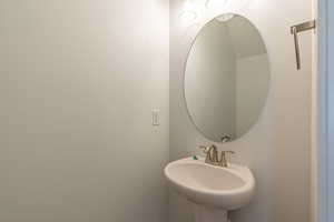 Bathroom featuring a sink