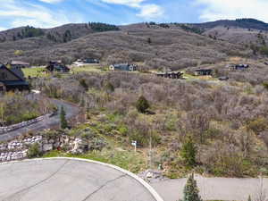 View of mountain background