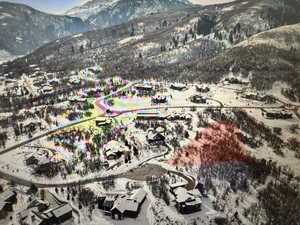 View of property location with mountains