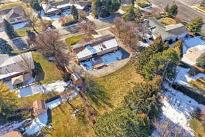 View of property location with nearby suburban area