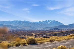 View of mountain backdrop