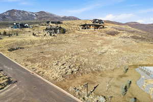 View of mountain background