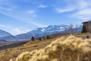 View of mountain backdrop
