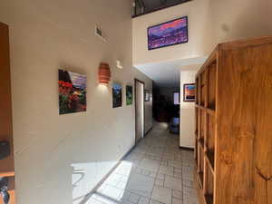 Entry with gear storage