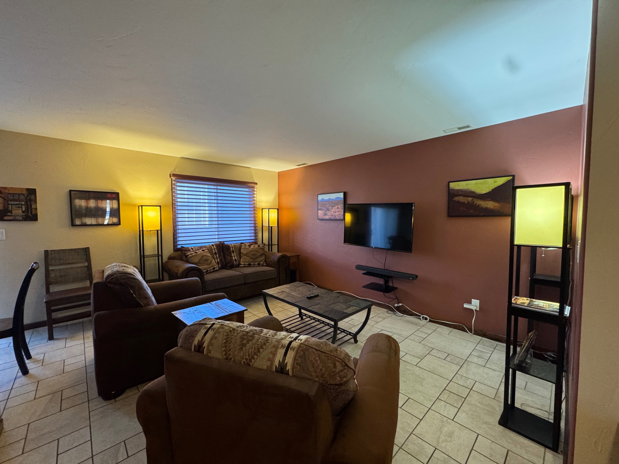 View of living area