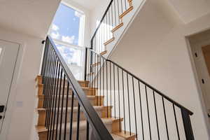 View of stairs