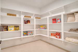 View of storage area