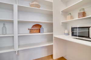 View of storage area