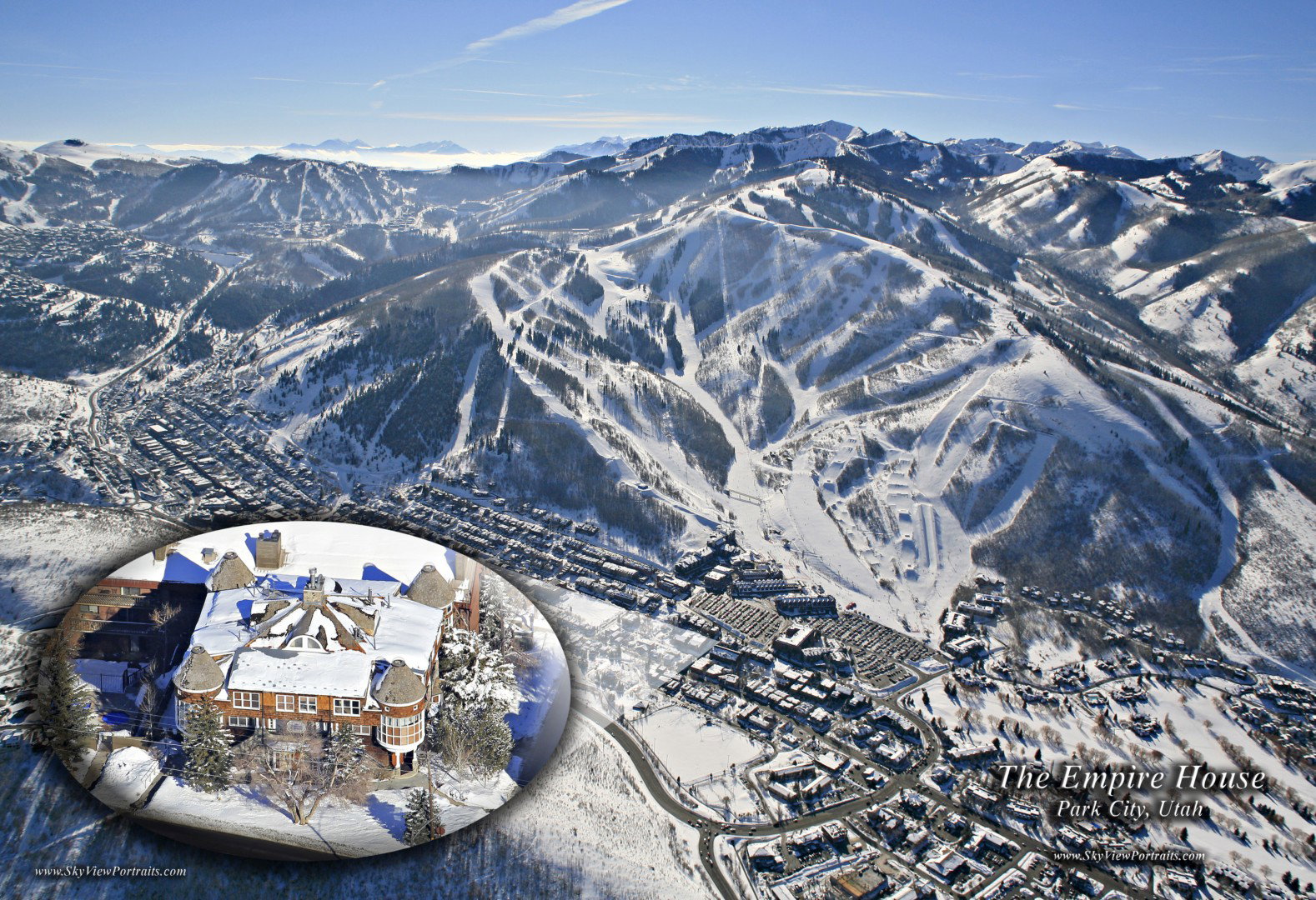 View of mountain background